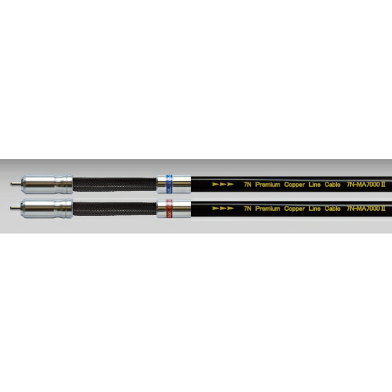 M&M DESIGN　7N-MA7000II/0.5mペア　RCAラインケーブル｜オーディオ専門店スクェア