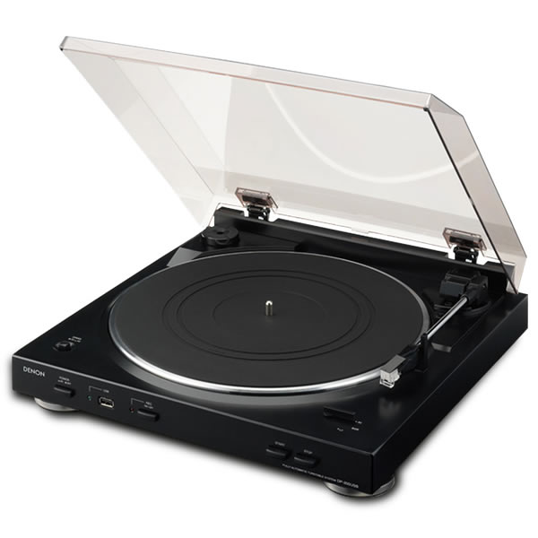 【即納！】DENON　DP-200USB-K（ブラック）　フルオートプレーヤーシステム　デノン　DP200USBK｜オーディオ専門店スクェア