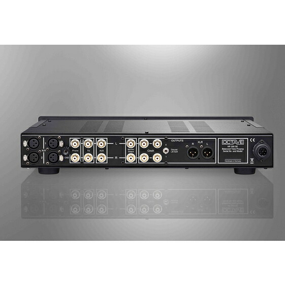 OCTAVEHP300SE-P/BK(フォノモデル・ブラック)プリアンプオクターブHP300SE