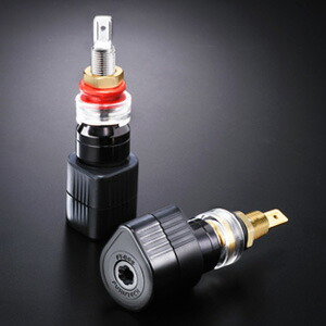 【納期情報：納期未定】FURUTECH　FT-809(G)（2本1組）トルクリミッター機能搭載スピーカーターミナル　フルテック　FT809G