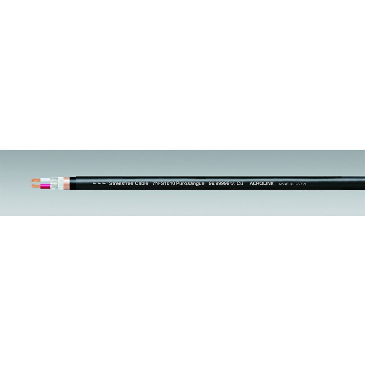 【代引き不可】ACROLINK　7N-S1010 Purosangue（1M）　2芯スピーカーケーブル(1m単位で切り売り可能です)　アクロリンク　7NS1010　【2芯】
