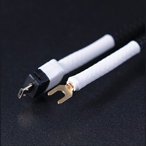KOJO Clone1UmB/1.2m（USB TYPE mircroB ーY型端子(M4とき勧める)） 地びた線 光城精工