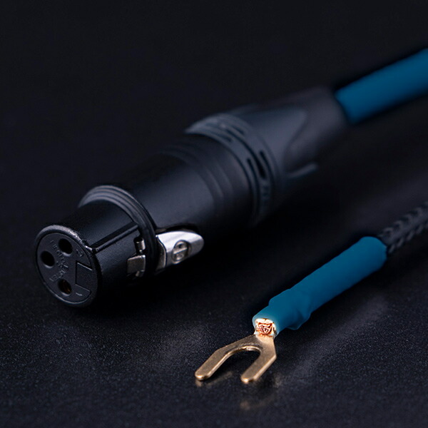 KOJO CLONE2XW/1.2m（XLR繋ぎ/メスーY型端子(M4とき勧める)） 地びた線 光城精工