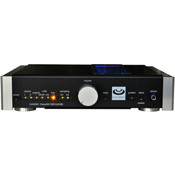 【納期情報：納期未定】PURE SPEED　UIA5200　A4サイズMOSFET-classAB ハイレゾDAC搭載プリメインアンプ　SAYA｜オーディオ専門店スクェア