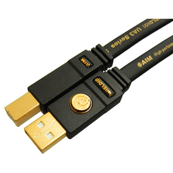 【代引き不可】エイム電子 UA3-R020/2.0m（タイプA-B） オーディオUSBケーブル「SHIELDIO UA3」シリーズ AIM UA3R020 【P10】