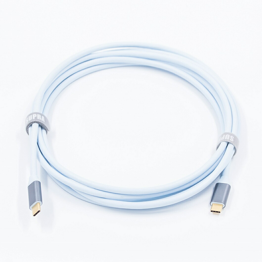 SUPRA　USB3.2 C-C/2.0m（USB タイプC-C）　高品質SUPER HIGH SPEED対応USBケーブル　スープラ