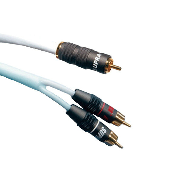 SUPRA Y-LINK/2.0m 高声遣いサブウーファー用有線テレビ サエク YLINK SAEC