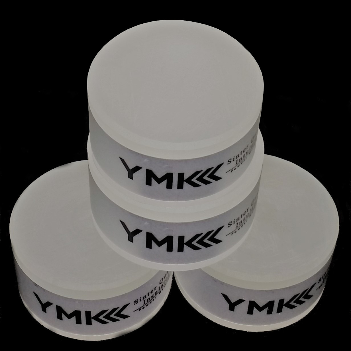 YMK SQI-02-E2/4（半澄み切った・4個1組） 水晶インシュレーター ヤマキ電器株式会社 SQI02E2