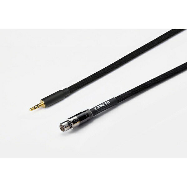 【納期情報：受注生産1～2週間前後】ORB　Clear force mini 4pin XLR 3.5Φ ヘッドフォン/イヤフォン用リケーブル　オーブ　クリアフォース