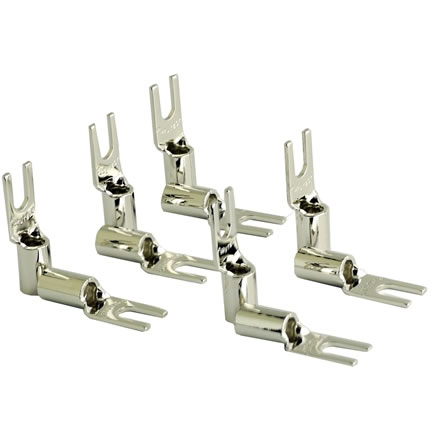 【受注生み出すこと・納期問いかけ・ノン包み品】【代引っ張ること不可】FURUTECH FP-209-10R-50  ワット数有線テレビ用Y引っ敷き端子（50個1組） 盛りだくさんテック FP209-10(R)