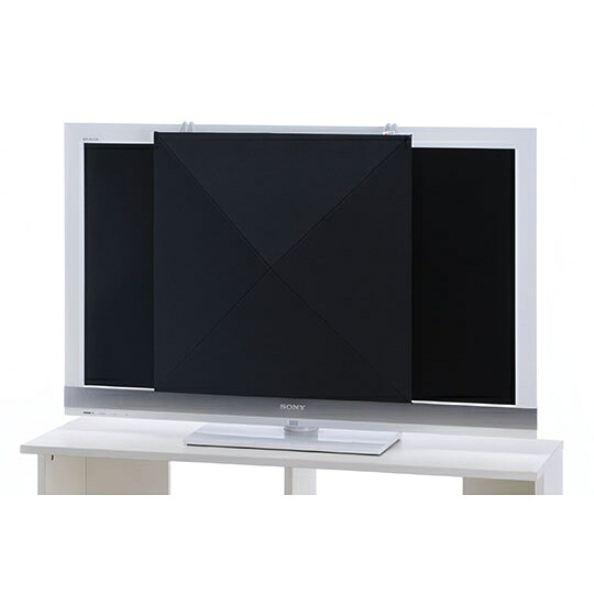 【受注生産品：納期2～3週間】【代引き不可】arte　PTV-BK（ブラック・1枚）　ピラミッドTVカバー　arte Pyramid