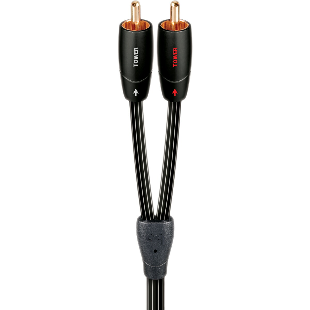 【即納！】audioquest TOWER/1M/RCA RCAいの一番有線テレビ オーディオクエスト TV・オーディオ・カメラ-アクセサリー・部品-スピーカーケーブル