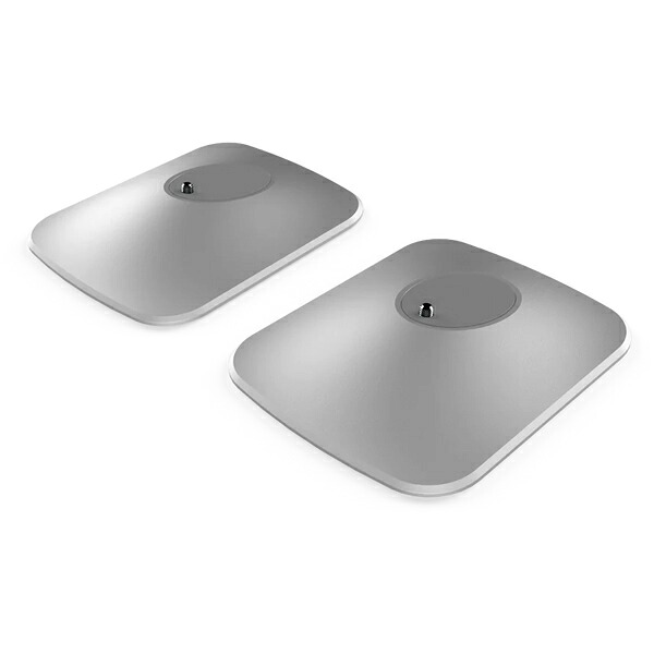 KEF P1 Desk Pad/S(シルバー・2本1組) (LSX II 用デスクスタンド) LSX2|オーディオ専門店スクェア