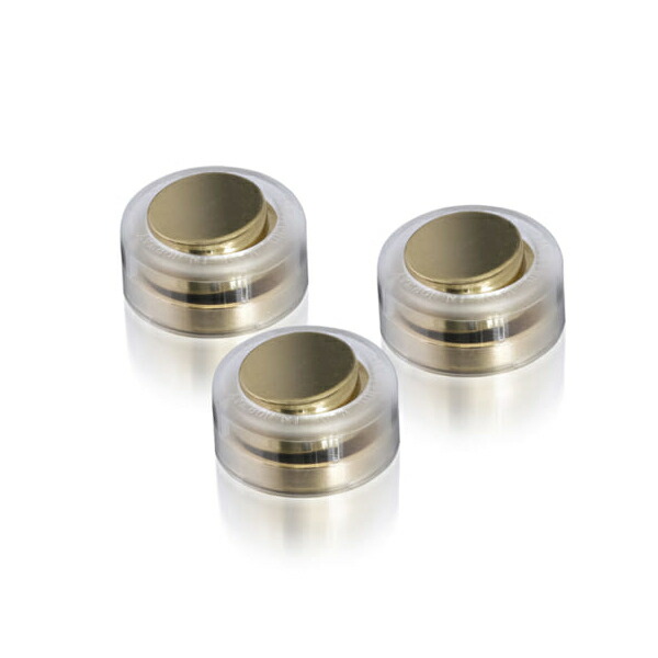 SOUNDCARE SuperSpike　SS1 GOLD（貼付タイプ/3個入り)　インシュレーター