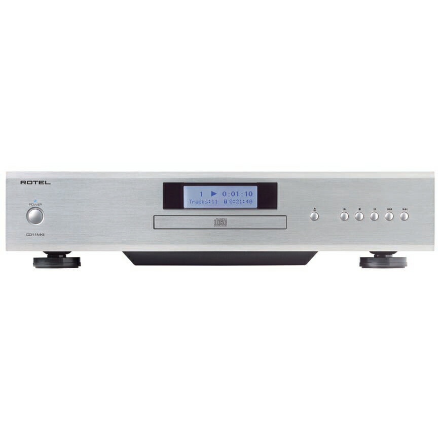 ROTEL CD11MK2/SLV（しろがね色） シーディー電気蓄音機 置き目電話を掛ける