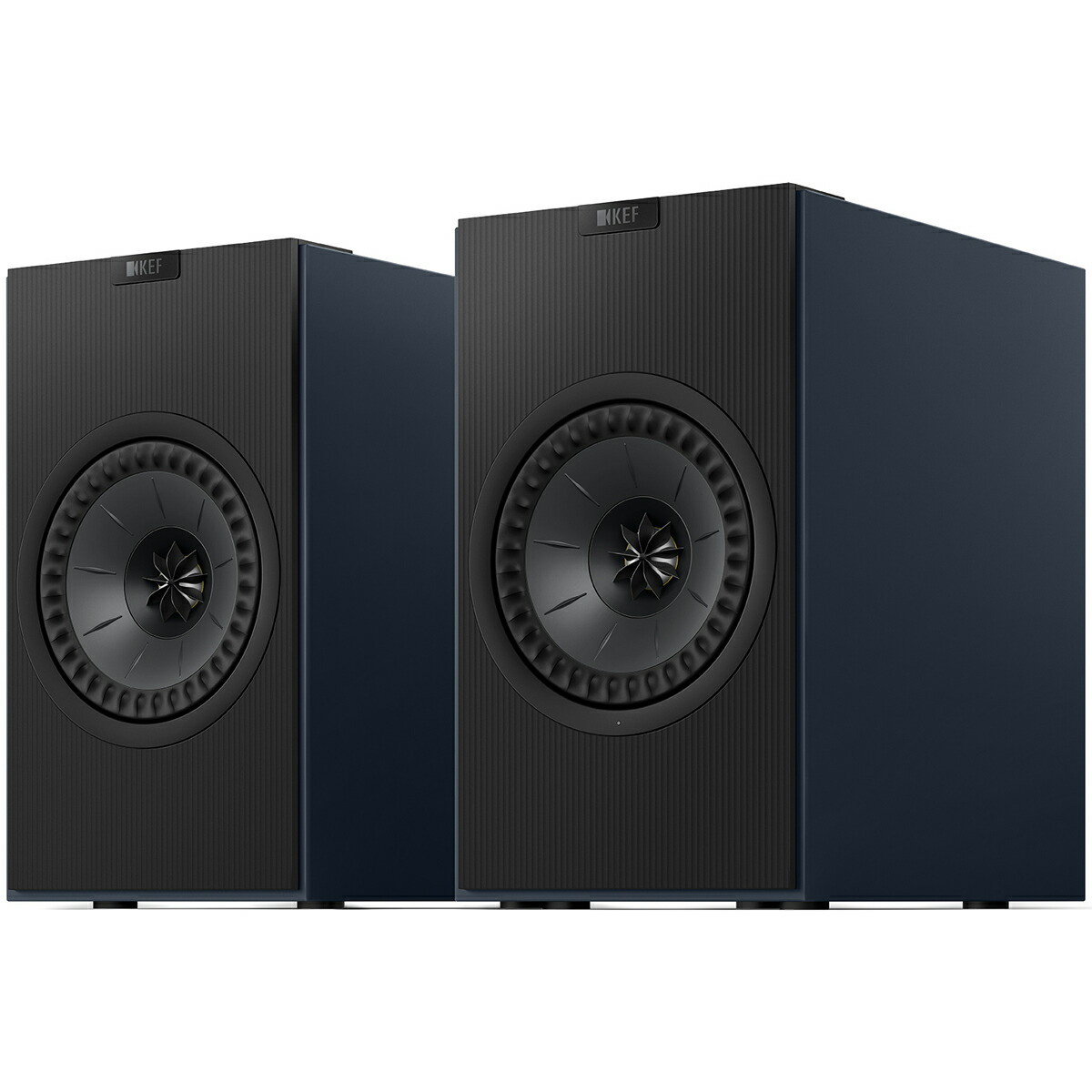 KEF CodaW MIDNIGHT BLUE（真夜中・青碧・2本1組） 無線電話（Bluetoothのみ）金棒引き