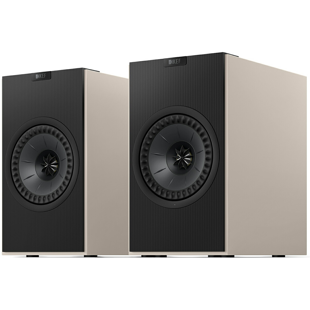 KEF CodaW NICKEL GREY（Ｎｉ・薄墨色・2本1組） 無線電話（Bluetoothのみ）金棒引き