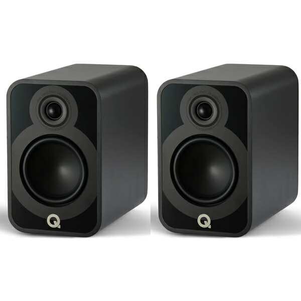 Q Acoustics　5020/SB（サテンブラック・２本１組）　スピーカー