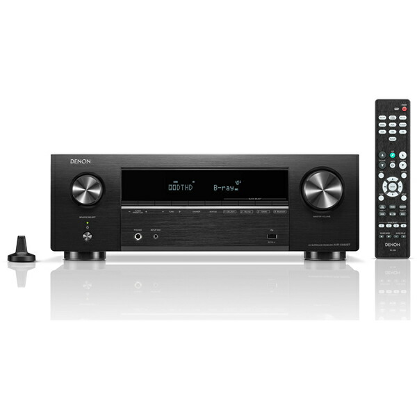 【即納！】DENON AVR-X580BT-K（黒いこと） 5.2ch AVサラウンドレシーバーアンプ デノン AVRX580BT