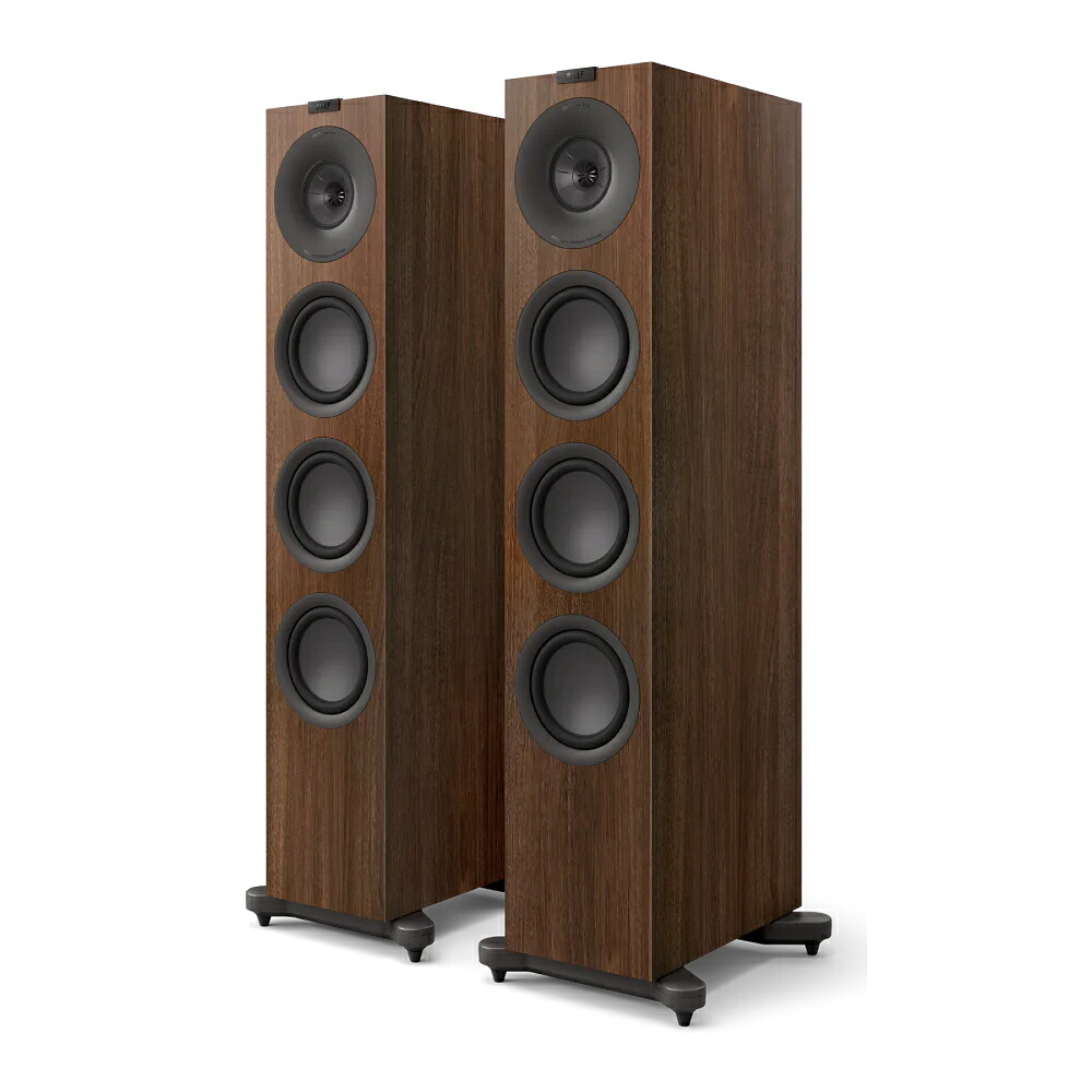 【納期情報：納期未定】KEF　Q11 Meta/WN（ウォルナット・2本1組）　スピーカー