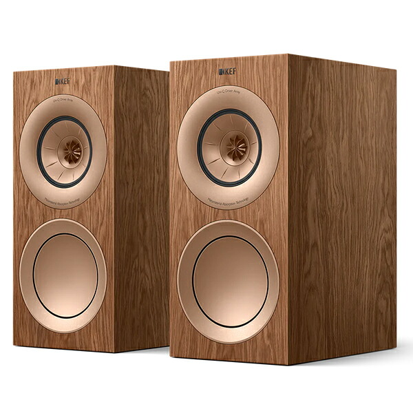 KEF　R3 Meta/WN（ウォルナット・2本1組）　スピーカー