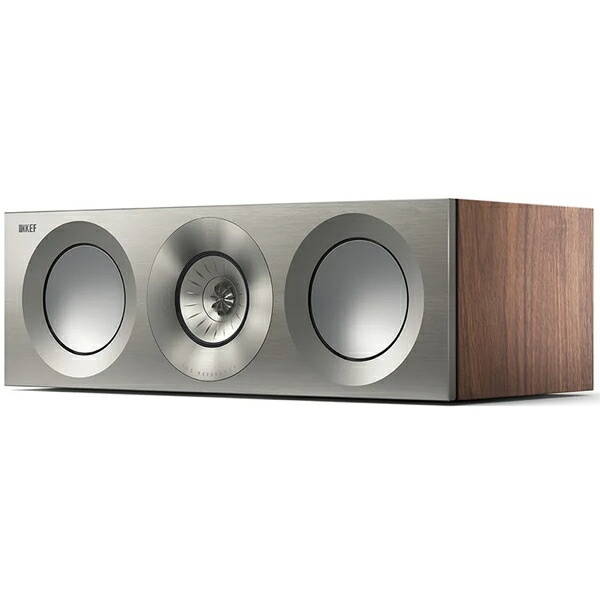 【納期知らせ：受注生み出すこと品お問いかけください】KEF Reference 2 Meta/SWS（サテンウォルナット/しろがね色・1本） 真っただ中金棒引き