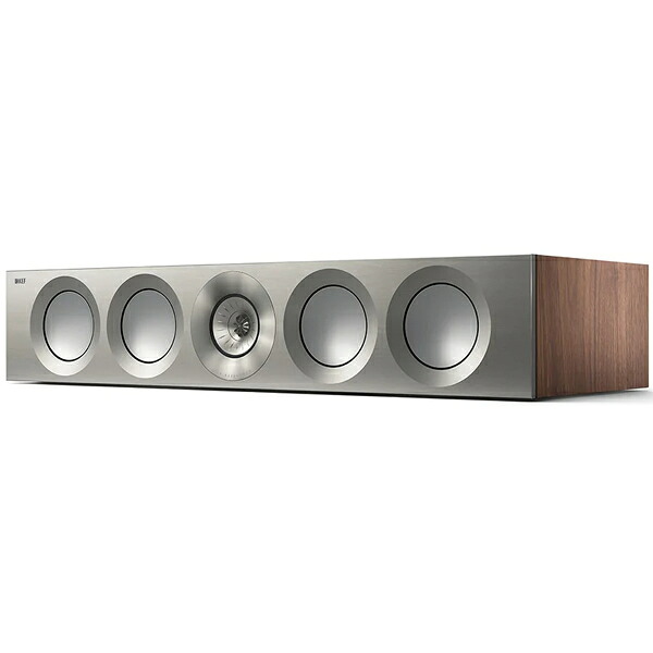 【納期情報：受注生産品お問い合わせください】【特殊配送指定商品】KEF　Reference 4 Meta/SWS（サテンウォルナット/シルバー・1本）　センタースピーカー