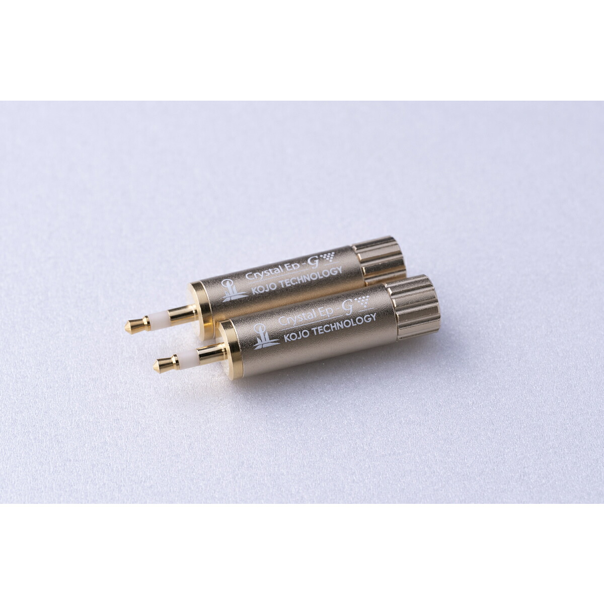 【2個セット】KOJO　Crystal EpT3-Gx2（3.5mmステレオミニタイプ）　超コンパクト!! スティック型仮想アース（グランドターミナル）　光城精工
