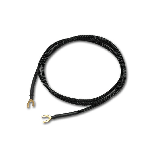 SAEC　SE-400 Y-Y（Y端子-Y端子）1.2m　PC-Triple C導体を採用した高品質アースケーブル　サエク　SE400