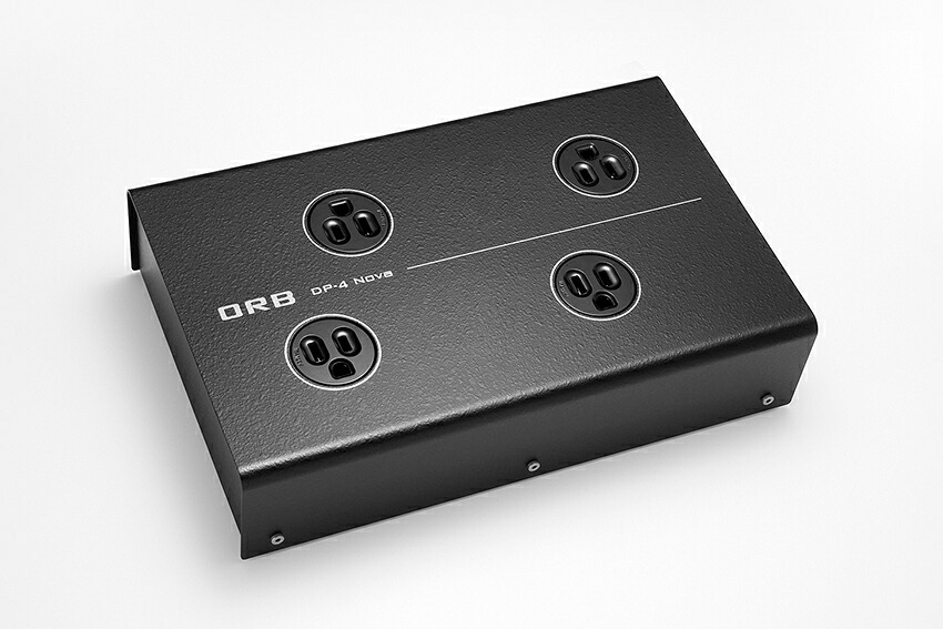 ORB オーブ 電源タップ DP-4 Nova Rhodium｜オーディオユニオン店
