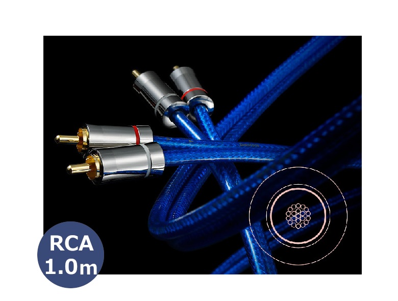 Zonotone Granster AC-1001(RCA 1.0m) ゾノトーン インターコネクトケーブル ペア[国内正規品]