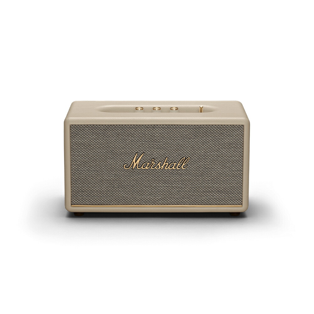 【最終値下げ】マーシャル スタンモア3 クリーム ホワイトスピーカー 中古美品 マーシャル スピーカー STANMORE 3 Bluetooth クリーム Marshall