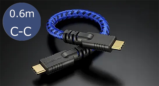 ZONOTONE ゾノトーン Grandio USB-2.0 C-C type（0.6m） USBケーブル　C-C TYPE [メーカー正規品]｜オーディオユニオン店