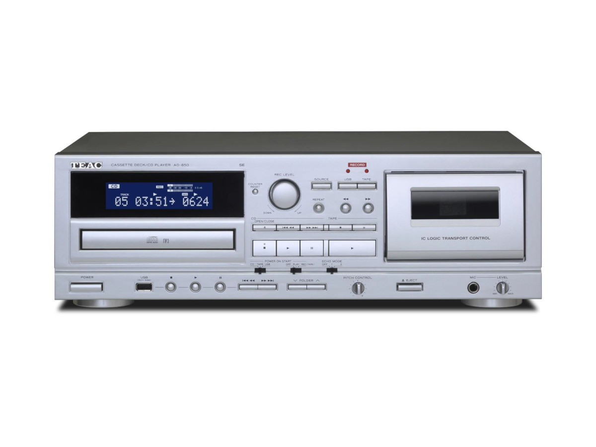 TEAC ティアック AD-850SE テープ甲板/CD楽器演奏者[製造業者置き目引き受ける]