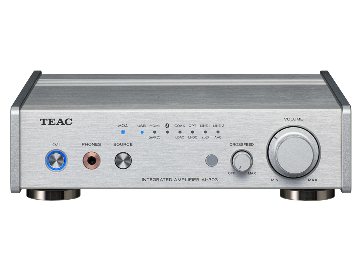 82％以上節約 TEAC ティアック AI-303-S USB DAC ステレオプリメイン