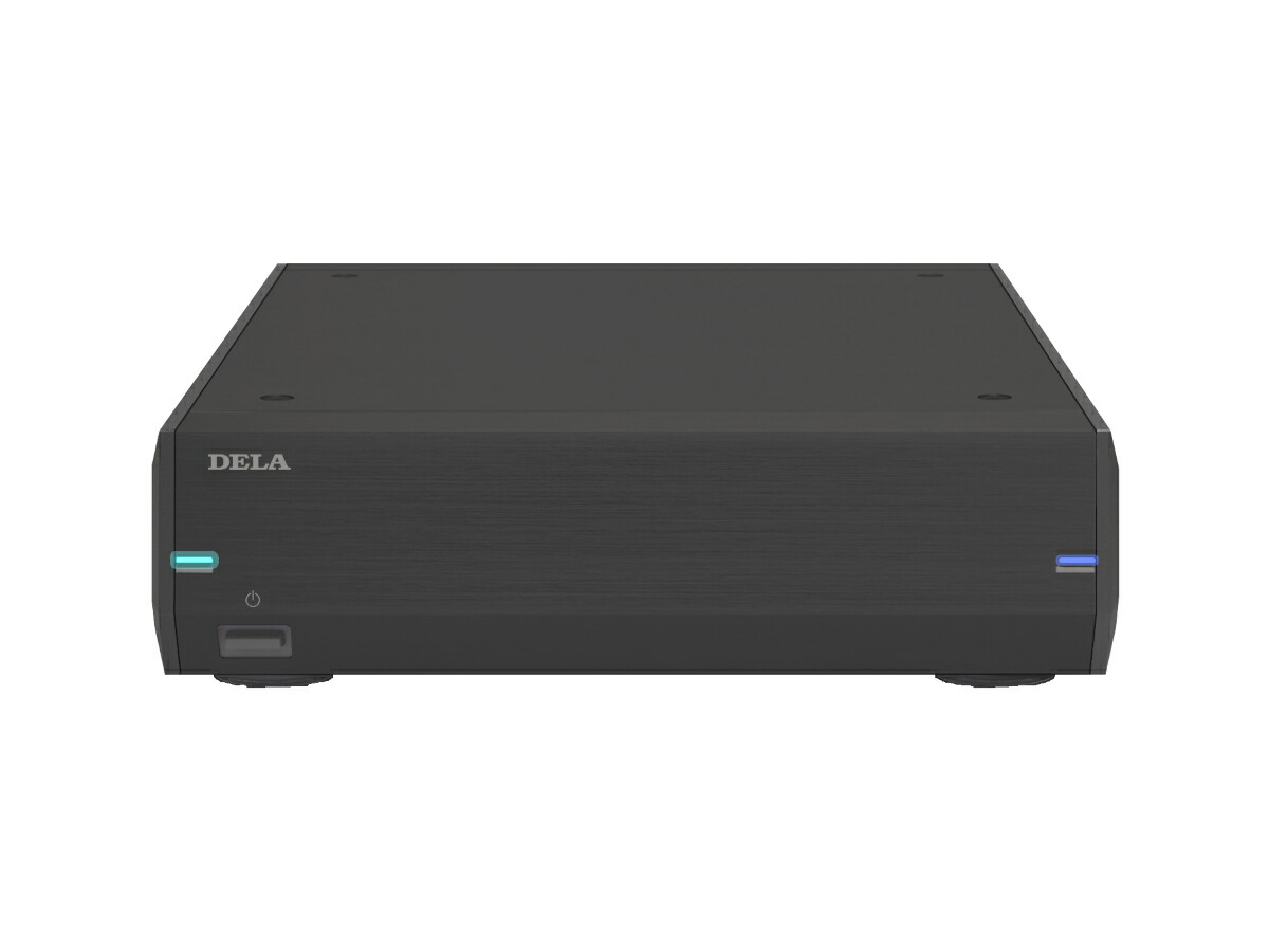 DELA デラ E100/2-H40B-J オーディオ用固定ディスク運転（黒いこと）［製造会社定め事引きうける］