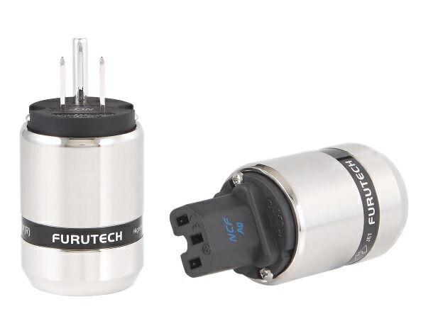 FURUTECH フルテック FI-48M NCF（Ag） 電源プラグ 銀メッキ(1個) [メーカー正規品]