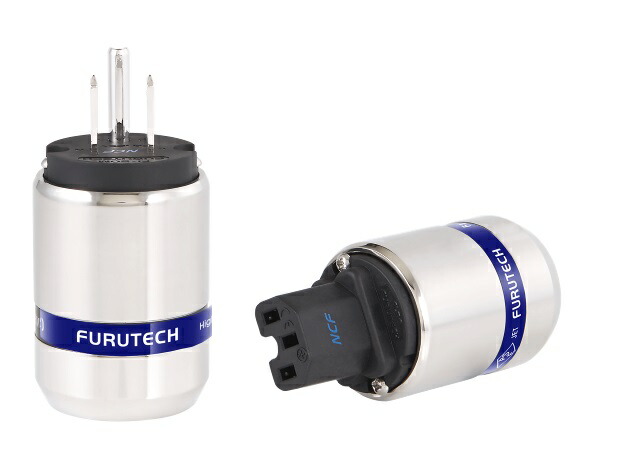 FURUTECH フルテック FI-48M NCF（R） 電源プラグ ロジウムメッキ(1個) [メーカー正規品]
