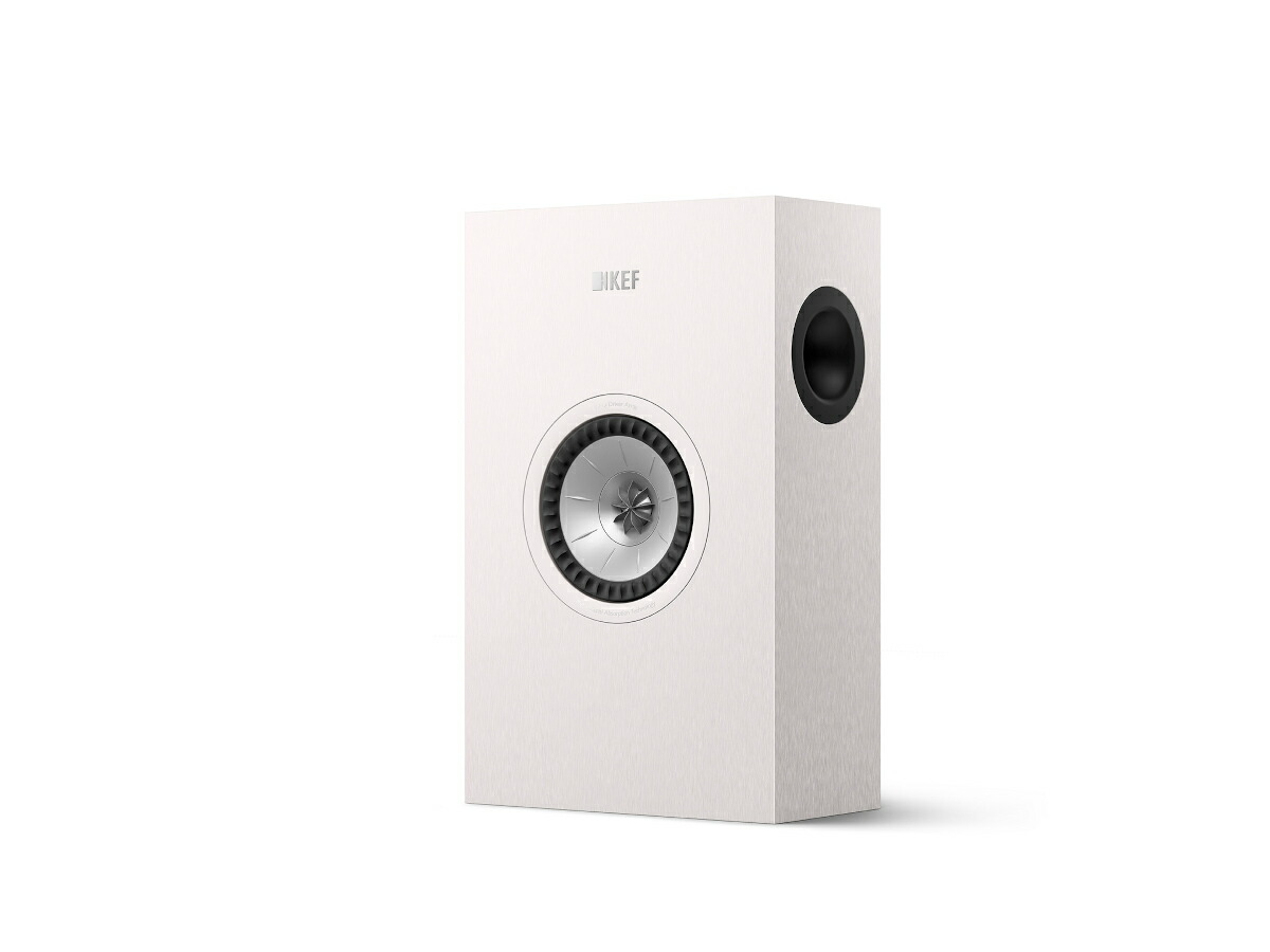 KEF ケーイーエフ Q4 Meta White オンウォールスピーカー（サテンホワイト/1本）［国内正規代理店品］