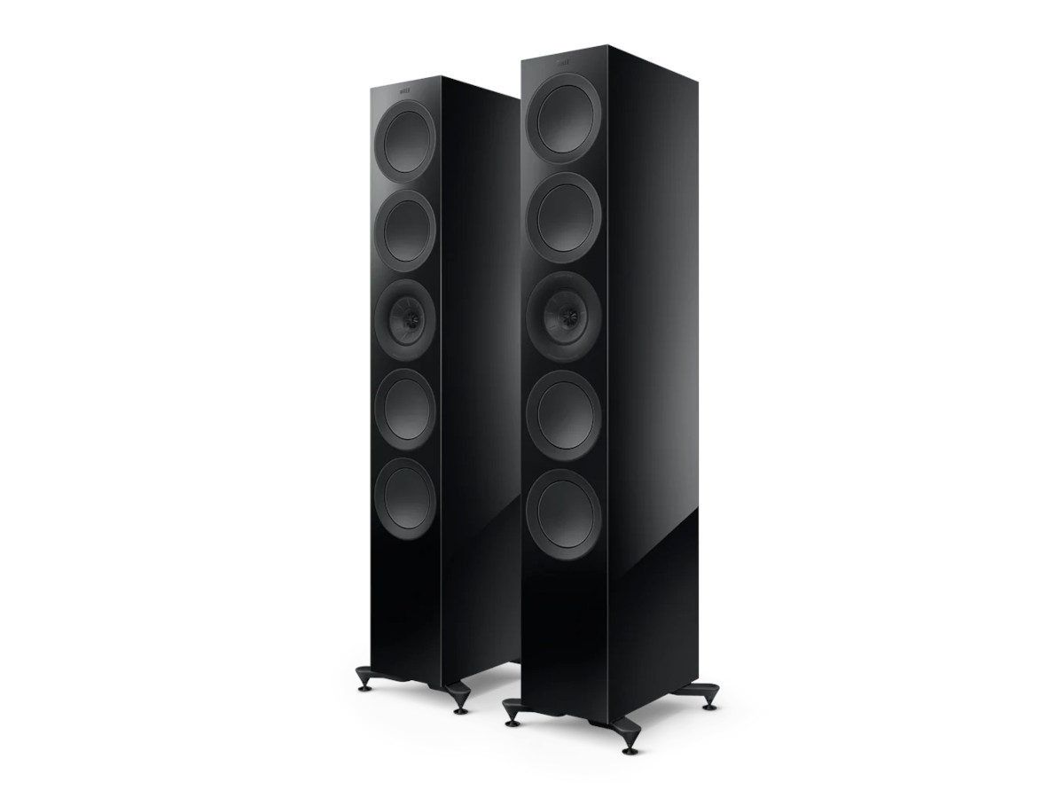 KEF ケーイーエフ R11 Meta Black 金棒引き取り合わせ（黒いことグロス/ありの実）［国内定まり代わりになる店品］