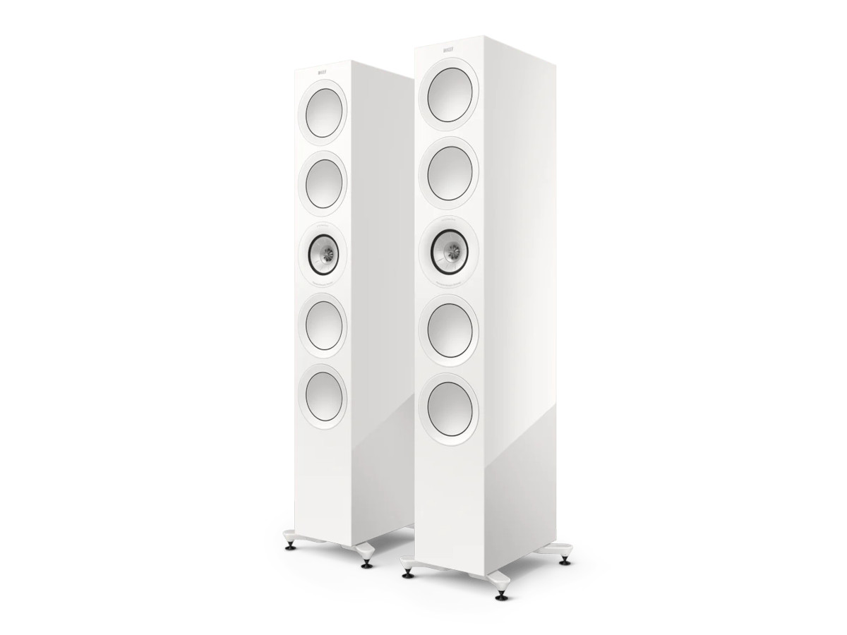 KEF ケーイーエフ R11 Meta White 金棒引き取り合わせ（白いことグロス/ありの実）［国内定まり代わりになる店品］