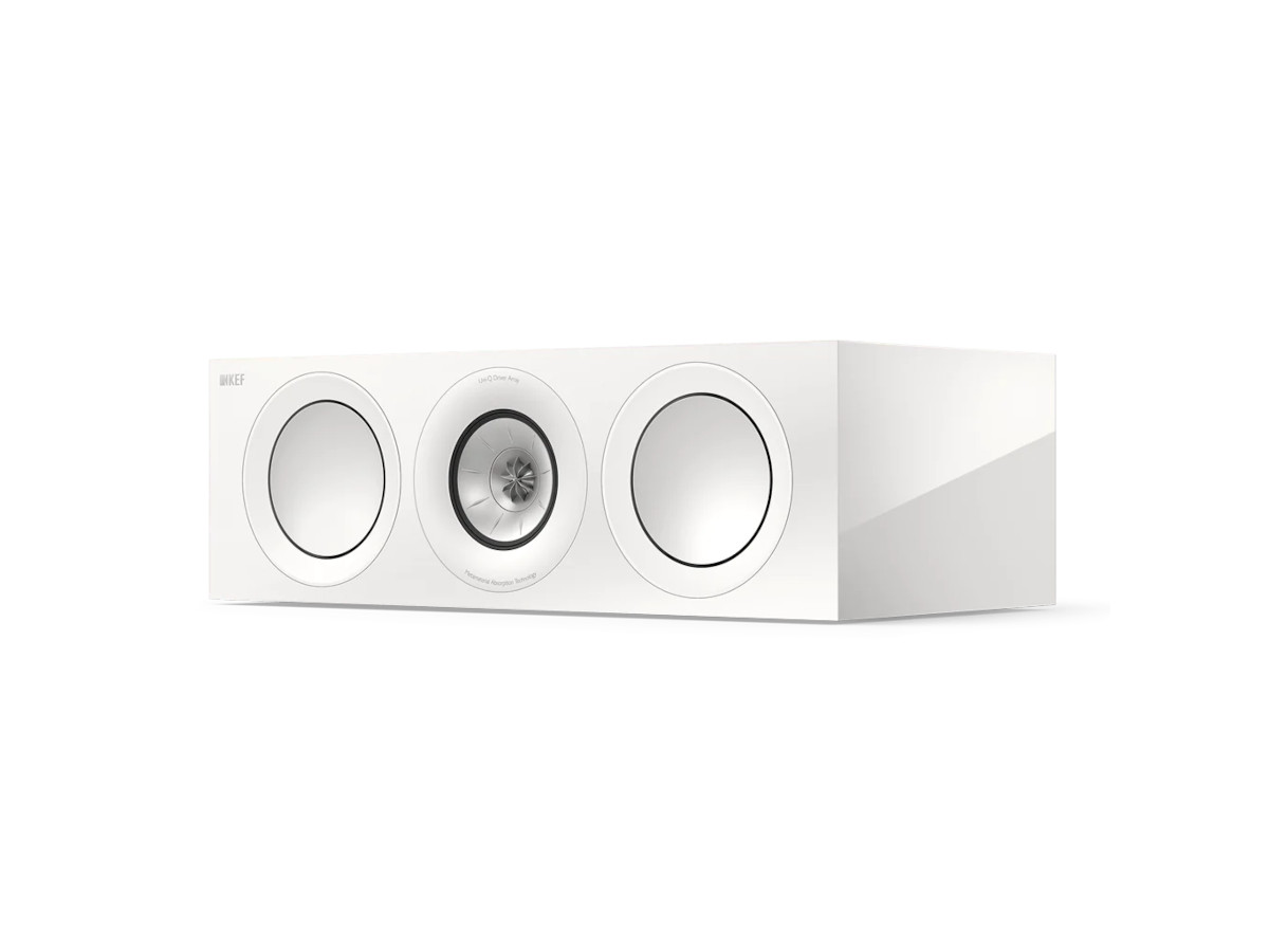KEF ケーイーエフ　R6 Meta White センタースピーカー（ホワイトグロス/1本）［国内正規代理店品］