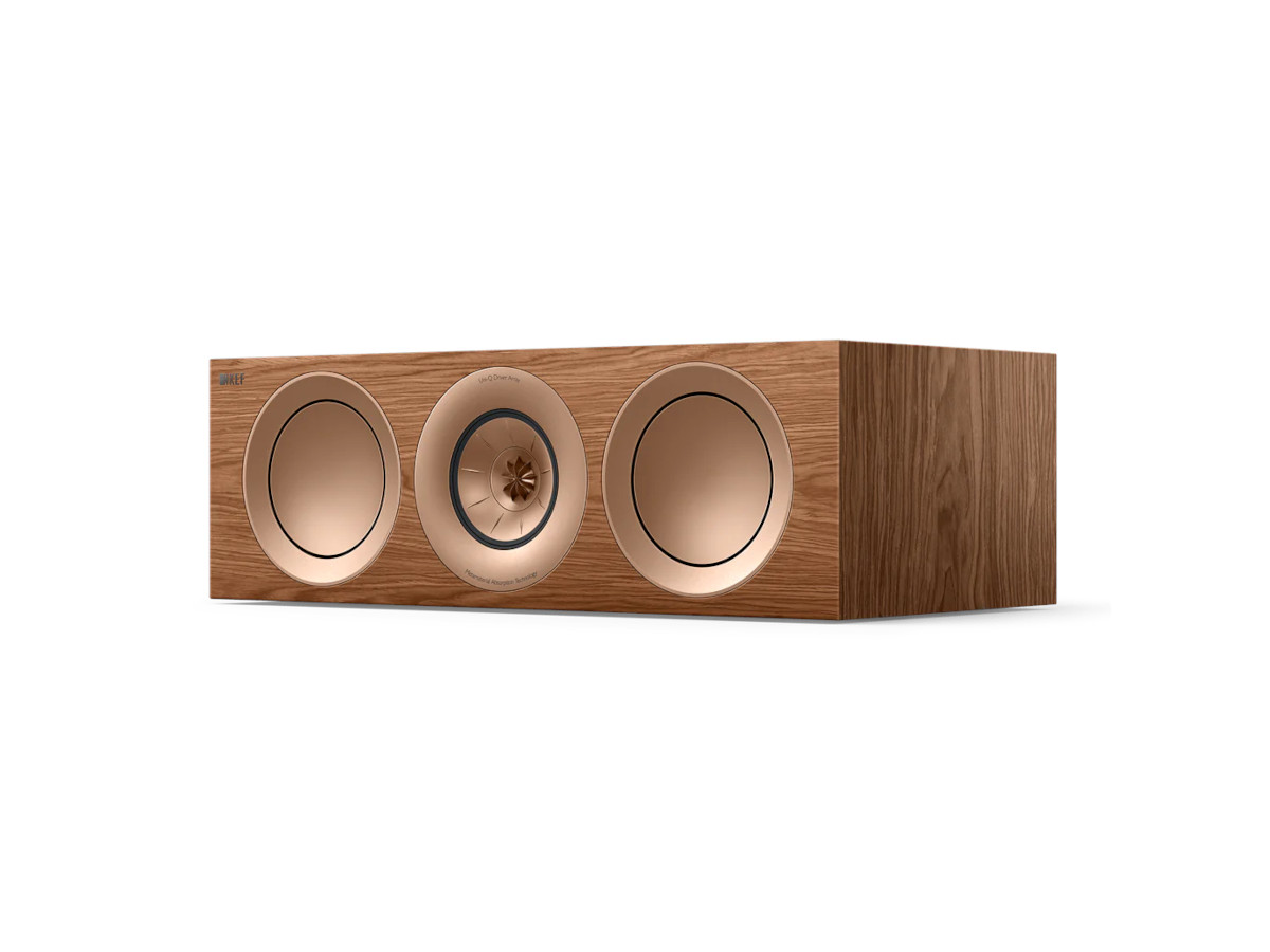 KEF ケーイーエフ　R6 Meta Walnut センタースピーカー（ウォールナット/1本）［国内正規代理店品］｜オーディオユニオン店