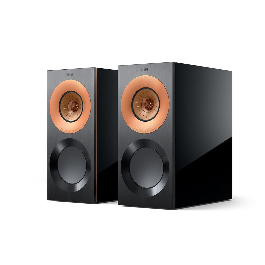 KEF ケーイーエフ　REFERENCE-1META-BC ブックシェルフ型スピーカー ハイグロス・ブラック・コッパー