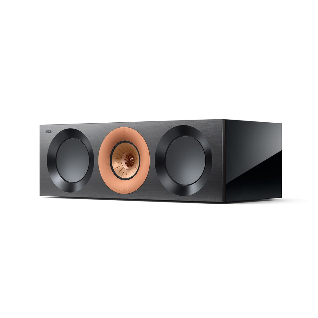 KEF ケーイーエフ Reference 2 Meta センタースピーカー High-Gloss Black/Copper 一本 [国内正規代理店取扱品]｜オーディオユニオン店