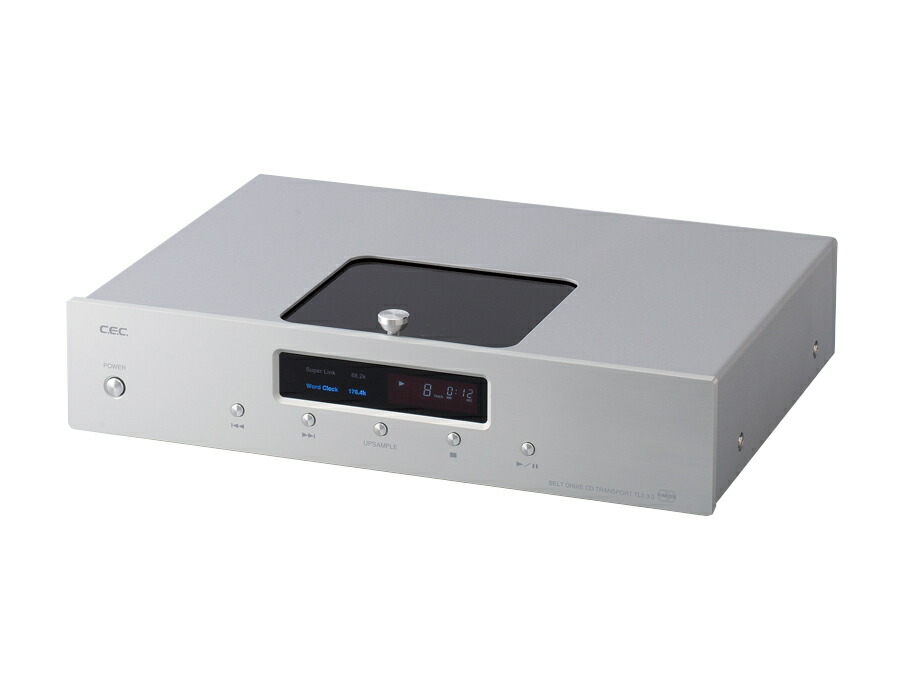 C.E.C シー・イー・シー TL3 3.0 SILVER CD運び（しろがね色）［製造業者置き目引き請ける］ その他-オーディオ-コンポ用拡張ユニット
