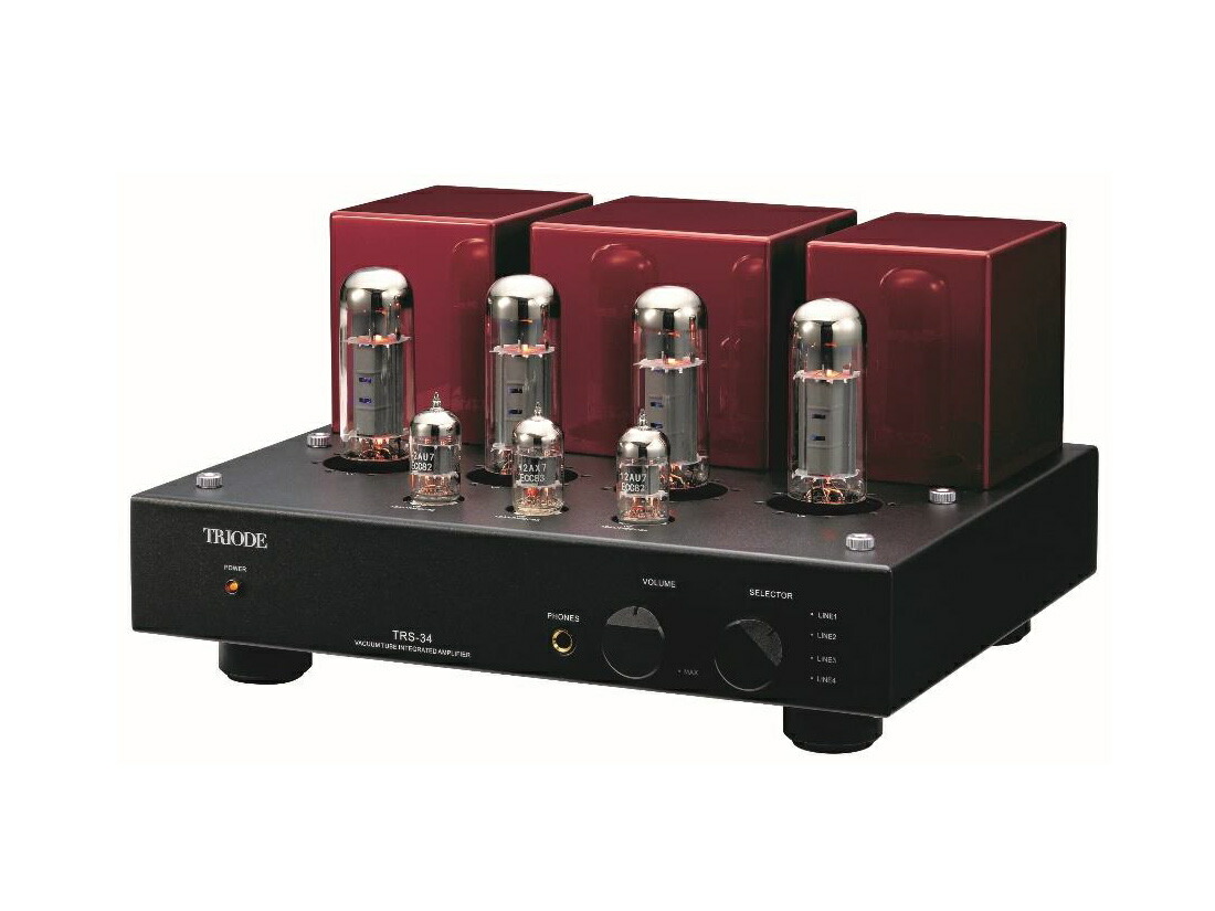 TRIODE-TRV-88XR　真空管アンプ トライオードTRV-88XR AB級プッシュプル方式の真空管プリメインアンプ