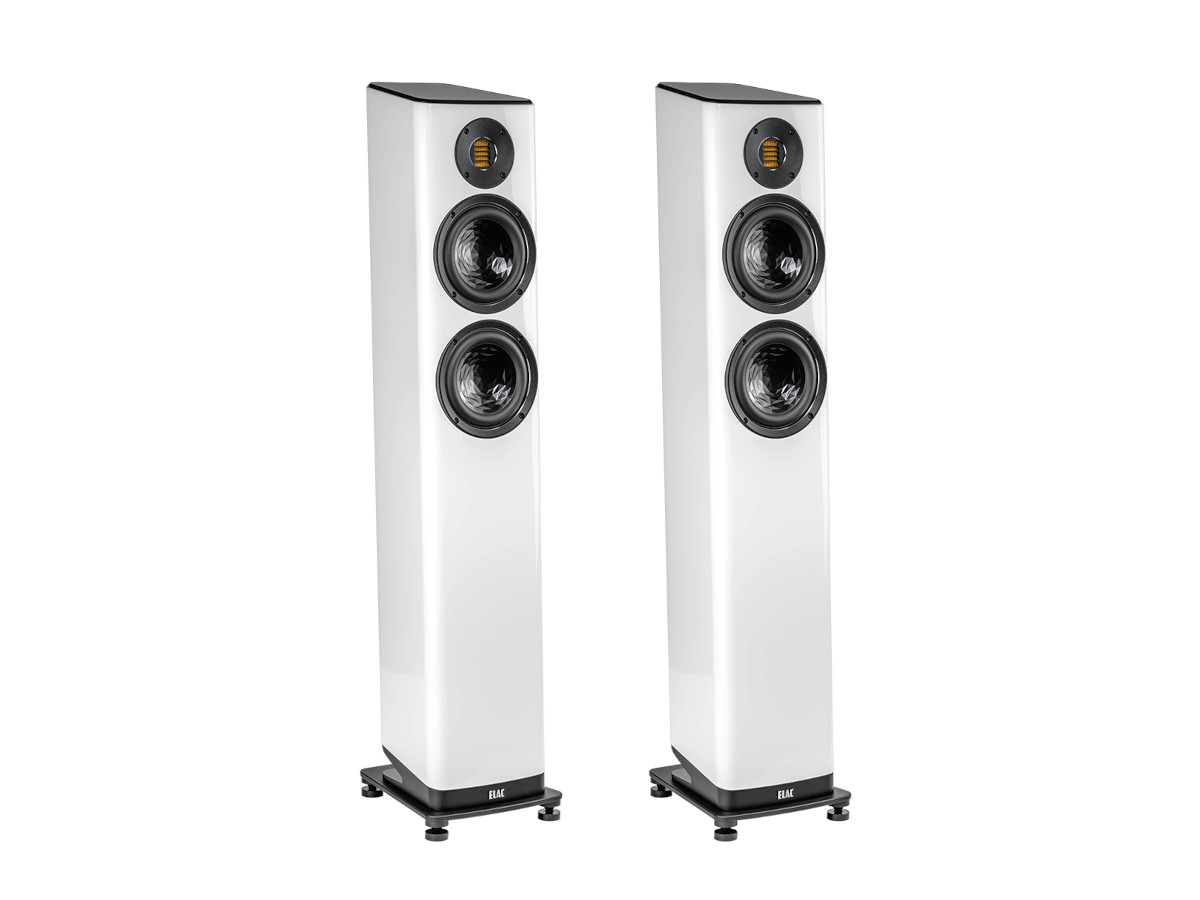 ELAC エラック VELA FS407.2 WH 金棒引き取り合わせ（白いこと・御機嫌グロス/ありの実）［国内定まり代わりになる店品］