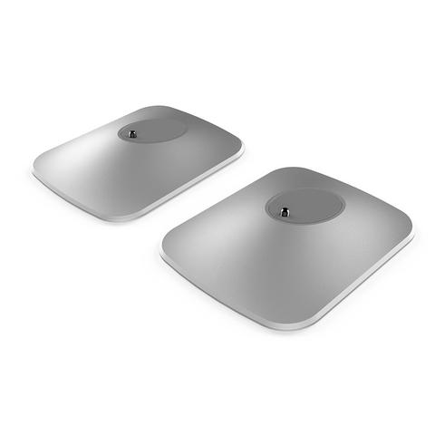 KEF ケーイーエフ P1 DESK PAD シルバー スピーカースタンド ペア [国内正規代理店取扱品]｜オーディオユニオン店