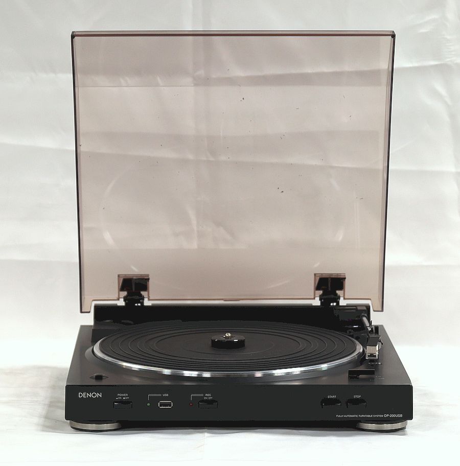 【中古】　DENON　レコードプレーヤー　DP-200USB　※中古保証6ヶ月｜オーディオユニオン店